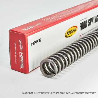 KTECH FORK SPRING 9.5N CBR1000RR 2012> / ZX10R 08-15 *SOLD INDIVIDUALLY* image