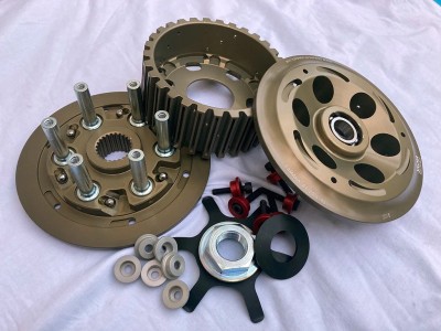 SIGMA SLIPPER CLUTCH YAMAHA R1 LATE 2006 MODEL ONLY - 6 RAMP WET TYPE - HARD ANO GREY image