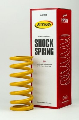 KTECH SHOCK SPRING 100N (52X160) YELLOW image