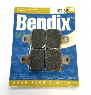 BENDIX MCR 305 - 1 SET C-MATRIX RACE BRAKE PADS BRMEBO X99 MONOBLOCK image