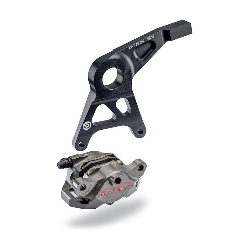 BREMBO REAR CALIPER & BRACKET KIT FOR YAMAHA R1 200709 PDQ