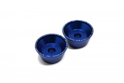 VALTER MOTO WHEEL AXLE SLIDERS IN BLUE *MOUNTING KIT CPAA##/CPAP## SOLD SEPERATELY* image