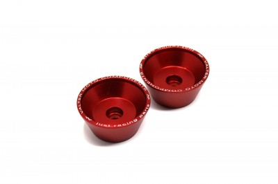 VALTER MOTO WHEEL AXLE SLIDERS IN RED *MOUNTING KIT CPAA##/CPAP## SOLD SEPERATELY* image