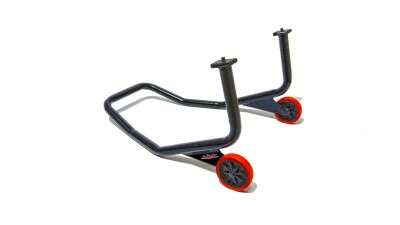 VALTER MOTO "STREET" REAR ADJUSTABLE STAND IN BLACK *ADAPTERS SOLD SEPERATELY* image