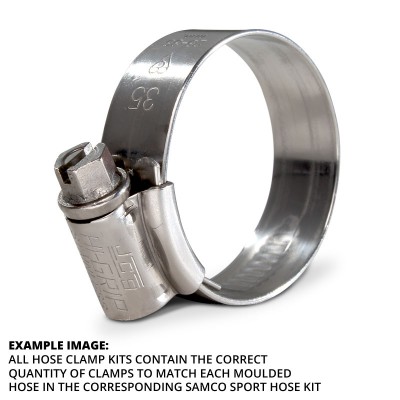 SAMCO STAINLESS HOSE CLIP KIT CAGIVA MITO ALL YEARS image