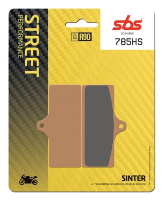 1 SET SBS STREET SINTERED FRONT BRAKE PADS A.P. RACING CALIPERS  CP-4488 image