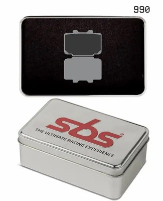 1 SET SBS DUAL SINTERED DS-1 RACING FRONT BRAKE PADS image