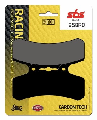1 SET SBS CARBON TECH RACING REAR BRAKE PADS / BUELL RS1200 12 / ALL MODELS 94-97 (FRONT) image