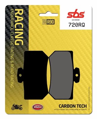 1 SET SBS CARBON TECH RACING REAR BRAKE PADS image