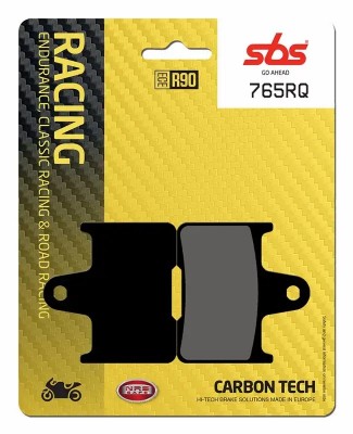 1 SET SBS CARBON TECH RACING REAR BRAKE PADS GSXR600 / GSXR750 04-05 / GSXR1000 01-06 image