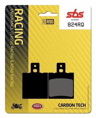 1 SET SBS CARBON TECH RACING REAR BRAKE PADS APRILIA RS125 MODELS 1993-2007 image