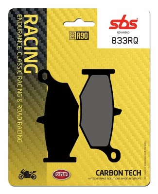 1 SET SBS CARBON TECH RACING REAR BRAKE PADS GSXR600/750 / GSXR1000 / GSX1300R / V-STROM image