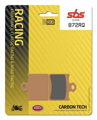 1 SET SBS CARBON TECH RACING REAR BRAKE PADS OHVALE GP-0 110/160/190 17-23 / 212 17-19 image