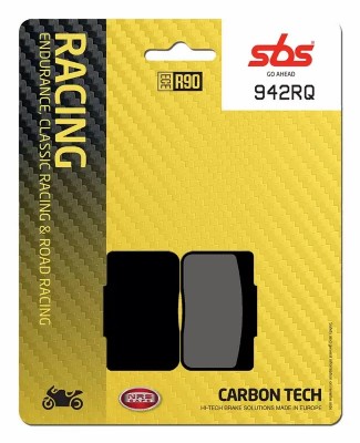1 SET SBS CARBON TECH RACING REAR BRAKE PADS BMW S1000 HP4 RACE 2017-2018 image