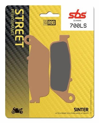 1 SET SBS STREET SINTERED REAR BRAKE PADS HONDA CBR1000F  89-92 / VFR750F 88-98 image