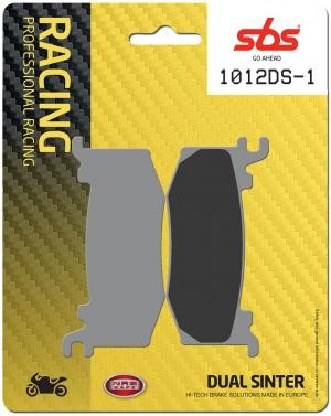 1 SET SBS DUAL SINTERED DS-1 RACING FRONT BRAKE PADS APRILIA RSV4 1100 2025 > image