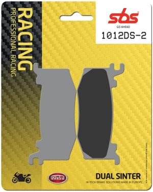 1 SET SBS DUAL SINTERED DS-2 RACING FRONT BRAKE PADS APRILIA RSV4 1100 2025 > image