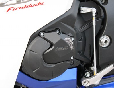 1 PAIR GSG PROTECTORS, HONDA CBR1000RR SC59 09- + ABSMOD REQUIRED. ENGINE LEFT SIDE image