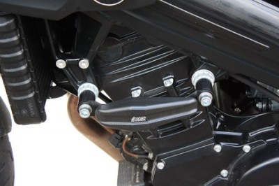 1 PAIR GSG PROTECTORS, BMW F800R 2009-11, NO MODIFICATIONS REQUIRED image