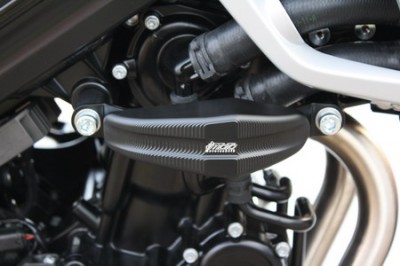 1 PAIR GSG PROTECTORS, BMW F800R 12-15, NO MODIFICATIONS REQUIRED image