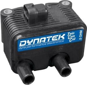 DYNA IGNITION COIL 0.5OHM DUAL OUTPUT FOR HARLEY DAVIDSON (BLACK) image