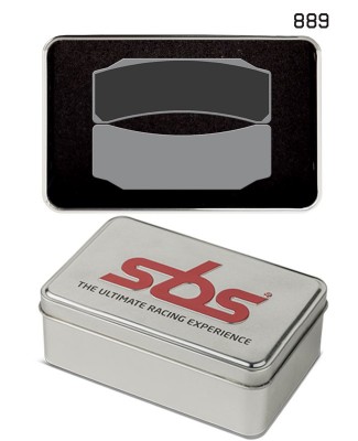 1 SET SBS DUAL SINTERED DS-2 RACING FRONT BRAKE PADS image