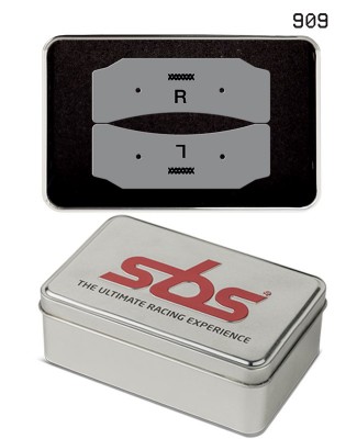 1 SET SBS DUAL SINTERED DS-1 RACING FRONT BRAKE PADS image