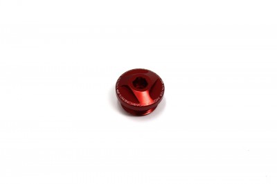 VALTER MOTO EXTREME OIL FILLER CAP IN RED FOR BMW S1000RR / HP4 2009-18 image