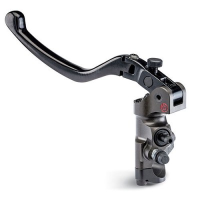 BREMBO RACE CLUTCH MASTER CYLINDER 16x18   BILLET WITH FOLDING LEVER image