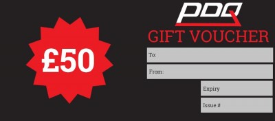 PDQ GIFT VOUCHER £50 - CAN ONLY BE REDEEMED IN STORE image