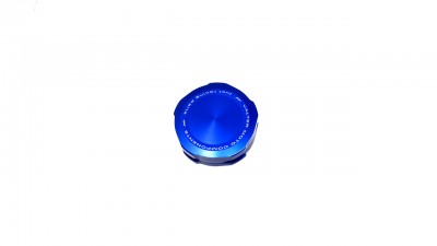 VALTER MOTO FRONT BRAKE FLUID RESERVOIR CAP IN BLUE CBR RR 07, ZX6/10R 03-15, GSXR image