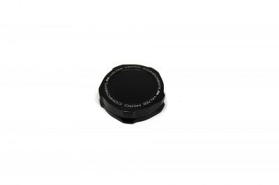 VALTER MOTO REAR BRAKE/CLUTCH FLUID RESERVOIR CAP IN  BLACK ZX6R 09, Z800, GSXR1000 17-19 image