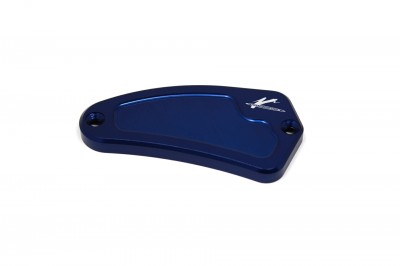 VALTER MOTO CLUTCH FLUID RESERVOIR CAP IN BLUE MV AGUSTA F4 10-18 / B3 16-22 image