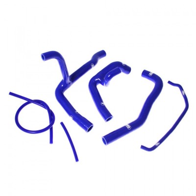 SAMCO SILICONE HOSE KIT BLUE YAMAHA R6 2006-2022 **RACING HOSE KIT** 6 PIECE KIT image