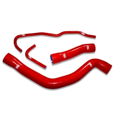 SAMCO SILICONE HOSE KIT RED BMW S1000RR 2019-21  **RACE FITMENT** 4 PIECE KIT image