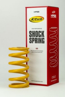 KTECH SHOCK SPRING 90N (57X160) YELLOW image