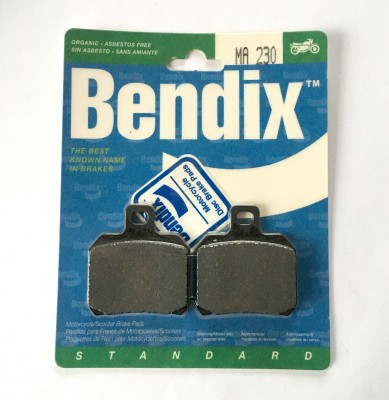 BENDIX MA 230 - 1 SET FRONT/REAR BRAKE PADS MONSTER 696 / 795 / 796 image