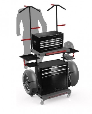 VALTER MOTO TOOL BOXES (2 PCS) TO FIT BASE BOX TROLLEY *SEE NOTE REGARDS DELIVERY* image