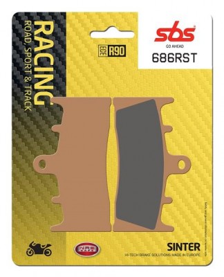 1 SET SBS RACING SINTERED FRONT BRAKE PADS SUZUKI GSX1300R HAYABUSA 99-07 image