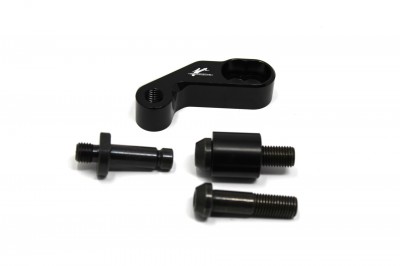 VALTER MOTO MIRROR LATERAL EXTENDER KIT - RIGHT SIDE WITH 1.25 LEFT THREADED BOLT image