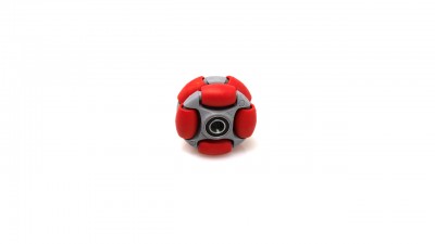 VALTER MOTO RED PIVOTING WHEEL FOR PIVIOTING STANDS (50MM) *SOLD INDIVIDUALLY* image