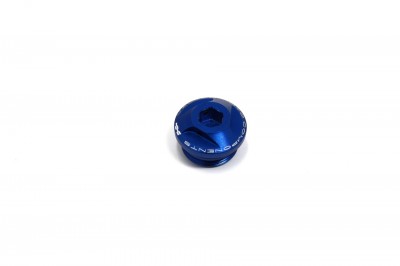 VALTER MOTO EXTREME OIL FILLER CAP IN BLUE DUCATI MONSTER S4R/S2R / 748/916/996/998/999 image