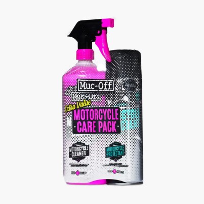 MUC-OFF MOTORCYCLE CARE DUO KIT (INCLUDES CLEANER & PROTECTANT) image