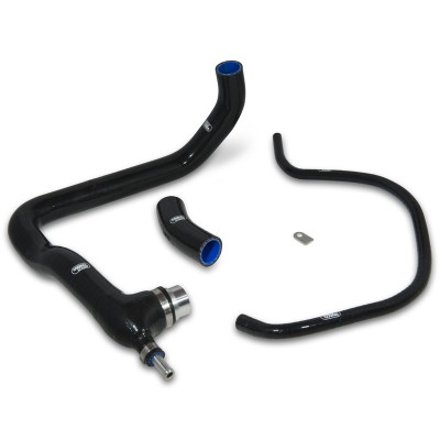SAMCO SILICONE HOSE KIT BLACK YAMAHA R1/MT-10 15-20 / FZ-10 15-18 THERMO BYPASS 3 PIECE KT image