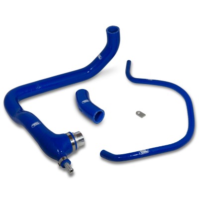 SAMCO SILICONE HOSE KIT BLUE YAMAHA R1/MT-10 15-20 / FZ-10 15-18 THERMO BYPASS 3 PIECE KT image