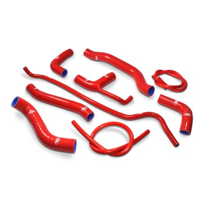 SAMCO SILICONE HOSE KIT RED DUCATI MONSTER 821/S / 1200/S/R (EURO 4) 2017-2020 image