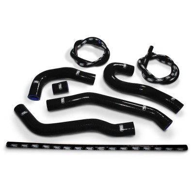SAMCO SILICONE HOSE KIT BLACK BENELLI TNT 899/1130 ALL YEARS 8 PIECE KIT image