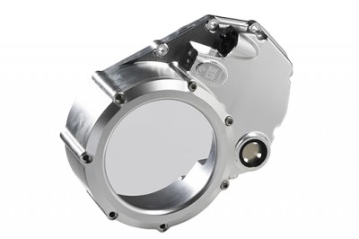 STM WET CLEAR CLUTCH COVER MILLING SCULPTURED DUCATI image